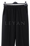 Sentez Elisse Büyük Beden Pantolon- LYN04103 Siyah