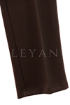 Sentez Elisse Büyük Beden Pantolon- LYN04103 Kahve