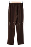 Sentez Elisse Büyük Beden Pantolon- LYN04103 Kahve
