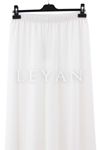 Şifon Pantolon- LYN04138 Ekru