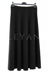 Sentez Safir Parçalı Çan Etek- LYN04152 Siyah