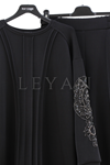 Fuat Gürşen Kolları Taşlı Takım- LYN04164 Siyah