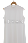 Önü Şifon Detaylı İçlik- LYN01342  Ekru
