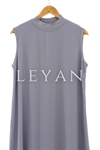 Önü Şifon Detaylı İçlik- LYN01342  Gri