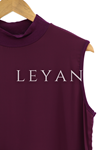 Önü Şifon Detaylı İçlik- LYN01342  Mürdüm