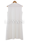 Önü Şifon Detaylı İçlik- LYN01342  Ekru