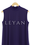 Önü Şifon Detaylı İçlik- LYN01342  Mor