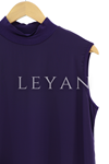 Önü Şifon Detaylı İçlik- LYN01342  Mor