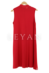 Önü Şifon Detaylı İçlik- LYN01342  Kırmızı