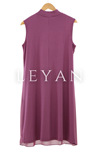 Önü Şifon Detaylı İçlik- LYN01342  Gül Kurusu