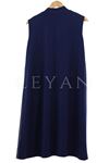 Önü Şifon Detaylı İçlik- LYN01342  Lacivert