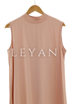 Önü Şifon Detaylı İçlik- LYN01342  Somon