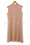 Önü Şifon Detaylı İçlik- LYN01342  Somon