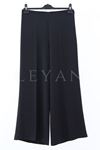 Sentez Geniş Paça Pantolon- LYN03751 Siyah