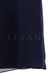 Önü Şifon Detaylı Kolsuz İçlik- LYN01386  Lacivert