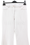 Sentez Kanvas İspanyol Paça Pantolon- LYN03975 Taş