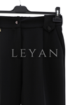 Sentez Sofia Korsajlı Apoletli Pantolon- LYN04017 Siyah