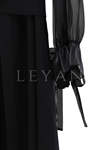 Orhan Store İnci Ve Taş Detaylı Takım- LYN03837 Siyah