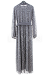 Orhan Store Abaya İkili Takım- LYN03550 Gri