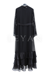 Orhan Store Abaya Takım- LYN03555 Siyah