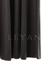 Sentez Aden İpek Qupra Etek- LYN03548 Kahve