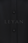 Defrina Düğmeli Etek- LYN03862 Siyah