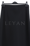 Sentez Nil Çan Etek- LYN03597 Siyah