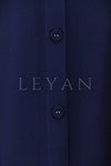 Defrina Düğmeli Etek- LYN03862 Lacivert