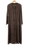 Dikiş Detaylı Qupra Kap- LYN03656 Kahve