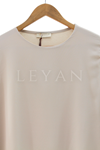Kısa Piliseli Şifonlu İçlik- LYN03846 Bej