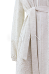 Orhan Store Çiçek Baskılı Keten Kap- LYN03714 Bej