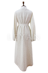 Orhan Store Çiçek Baskılı Keten Kap- LYN03714 Bej
