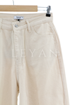 Nuss Kot Pantolon- LYN03576 Ekru