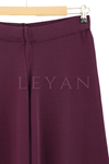Nuss Merserize Pantolon- LYN03454 Mürdüm