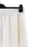 Sentez Tokyo Bambu Geniş Paça Pantolon- LYN03547 Ekru