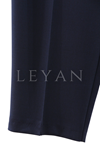 Sentez Angel Beli Lastikli Köprülü Havuç Pantolon- LYN04024 Lacivert
