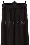 Sentez Angel Beli Lastikli Köprülü Havuç Pantolon- LYN04024 Kahve