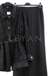 My312 Dantelli Takım- LYN03622 Siyah