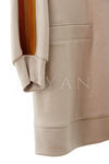 Orhan Store Şerit Detaylı Pantolonlu Takım- LYN03423 Bej