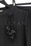 Fuat Gürşen Taş Baskılı Takım- LYN03956 Siyah