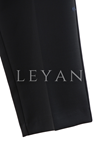 Sentez Narina Büyük Beden Pantolon- LYN03980 Siyah