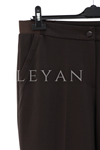 Sentez Narina Büyük Beden Pantolon- LYN03980 Kahve