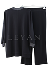 Müsemma Aşkın Takım- LYN03970 Siyah