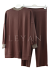 Müsemma Aşkın Takım- LYN03970 Kahve