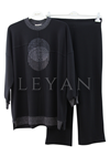 Müsemma Aşkın Takım- LYN03970 Siyah