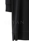 Orhan Store Leopar Detaylı Tunik- LYN03264 Siyah