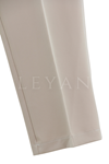 Sentez Beli Lastikli Kumaş Pantolon- LYN02048 Bej