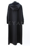 Orhan Store Kuşgözü Detaylı Paraşüt Kap- LYN04176 Siyah