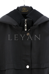 Orhan Store Kuşgözü Detaylı Paraşüt Kap- LYN04176 Siyah
