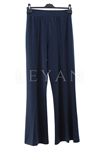 Sentez Taşlı İspanyol Pantolon- LYN04179 Lacivert